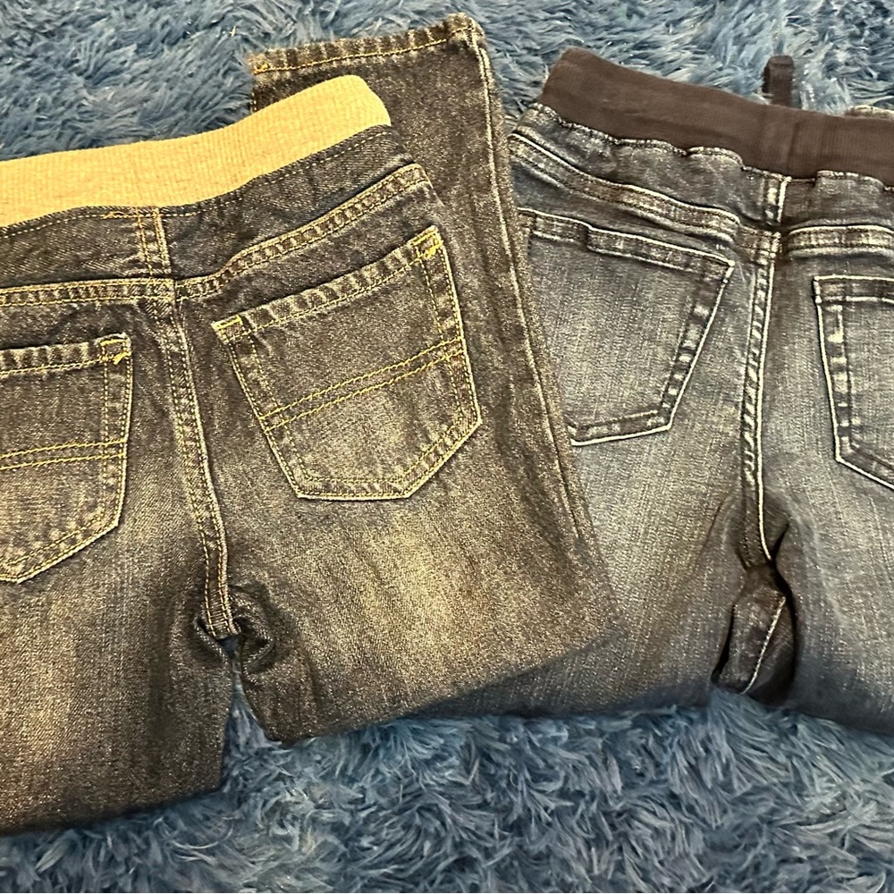 4T elastic waist blue jeans Gymboree & Children’s Place
